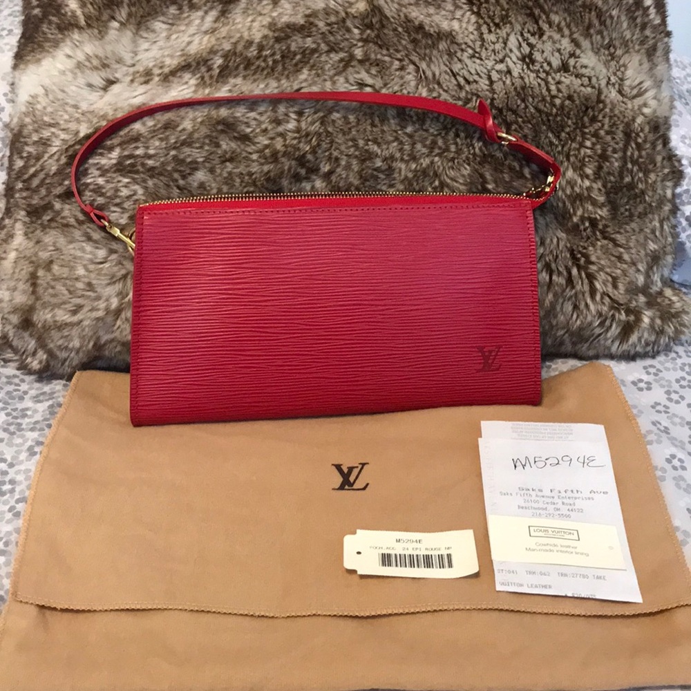 Epi Rouge Pochette